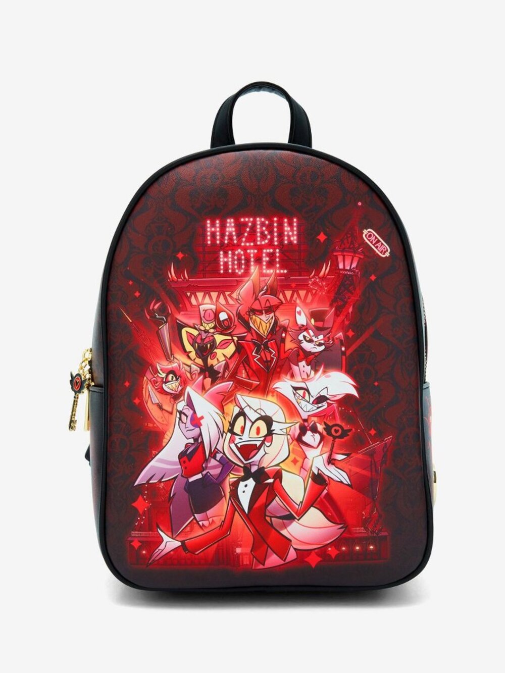 Hot Topic Hazbin Hotel Mini Backpack NWoT!